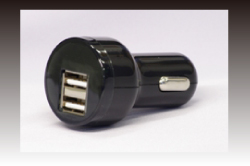 USBアダプター　USBカーチャージャー2ポート 