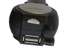 USBアダプター　USBカーチャージャー2ポート 